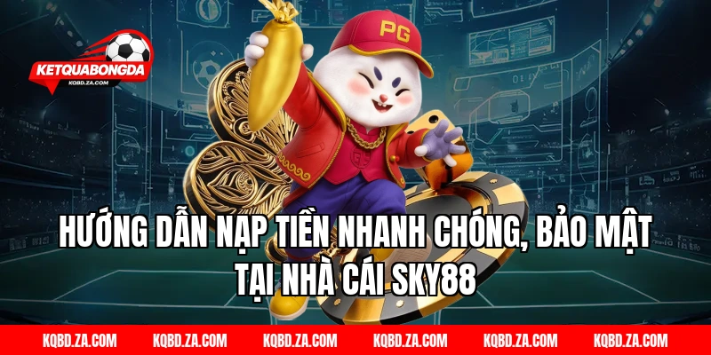 Hướng dẫn nạp tiền nhanh chóng, bảo mật tại nhà cái SKY88